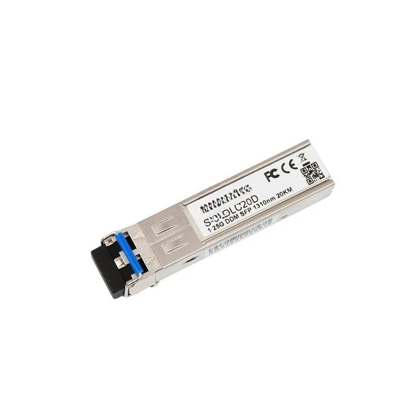 S-31DLC20D 1.25G SFP dual fiber LC interface, single mode fiber module 20KM
S-31DLC20D 1.25G SFP dual fiber LC interface, single mode fiber module 20KM