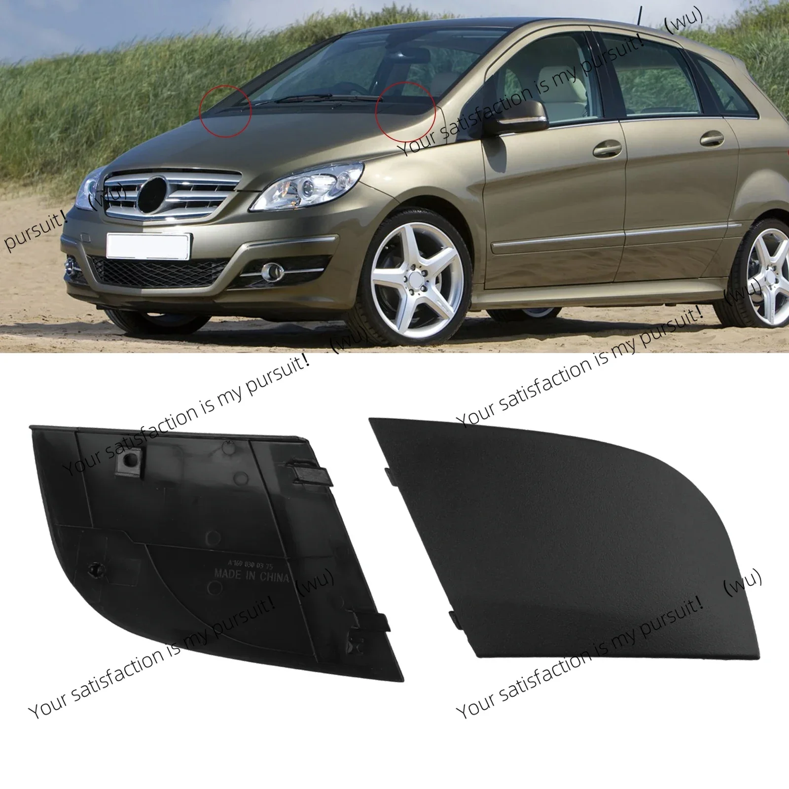 2 шт. для Mercedes-Benz B-класса W245 2005-2011, для Mercedes-Benz A-класса W169 2004-2012, A1698300275, A1698300375, передняя крышка водоотводного отверстия
2 шт. для Mercedes-Benz B-класса W245 2005-2011, для Mercedes-Benz A-класса W169 2004-2012, A1698300275, A1698300375, передняя крышка водоотводного отверстия