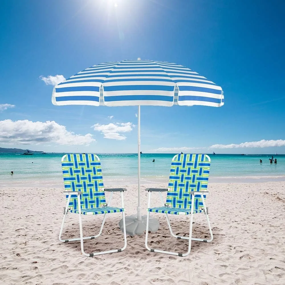 Patio Lawn Webbed Folding Chairs Set of 2, Outdoor Beach Portable Lawn Chair Camping Chair Beach Chair for Yard
Patio Lawn Webbed Folding Chairs Set of 2, Outdoor Beach Portable Lawn Chair Camping Chair Beach Chair for Yard