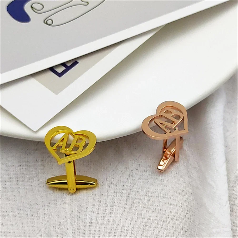 Personalized Customized Name Initials Cufflinks for Men Quality Gold Color Cufflinks French Shirt Cuffs Suit Accessories Jewelry
Personalized Customized Name Initials Cufflinks for Men Quality Gold Color Cufflinks French Shirt Cuffs Suit Accessories Jewelry