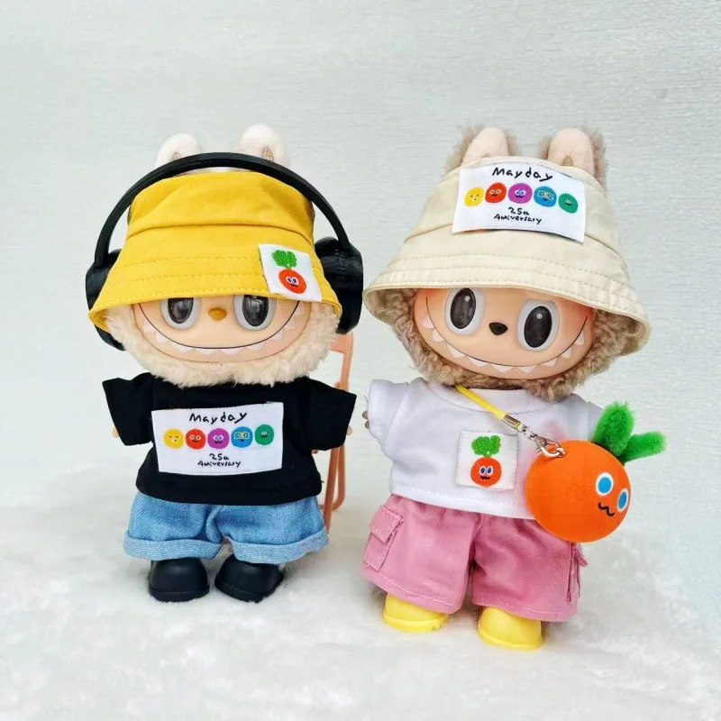 Doll Clothes Only for 15/17cm Vinyl Labubu I II III Mayday Tour Concert Outfit Set Macaron Charm Compatible Kpop Concert Fashion
Doll Clothes Only for 15/17cm Vinyl Labubu I II III Mayday Tour Concert Outfit Set Macaron Charm Compatible Kpop Concert Fashion