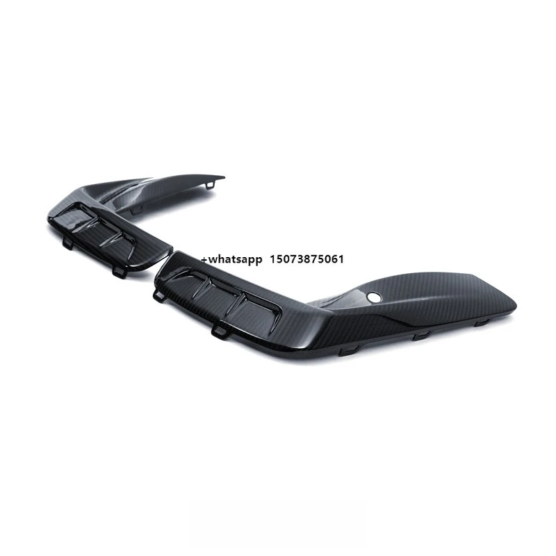 Paktechz Prepreg Carbon Fiber Parts Front Upper Valences Canards for M8 F91 F92 F93
Paktechz Prepreg Carbon Fiber Parts Front Upper Valences Canards for M8 F91 F92 F93