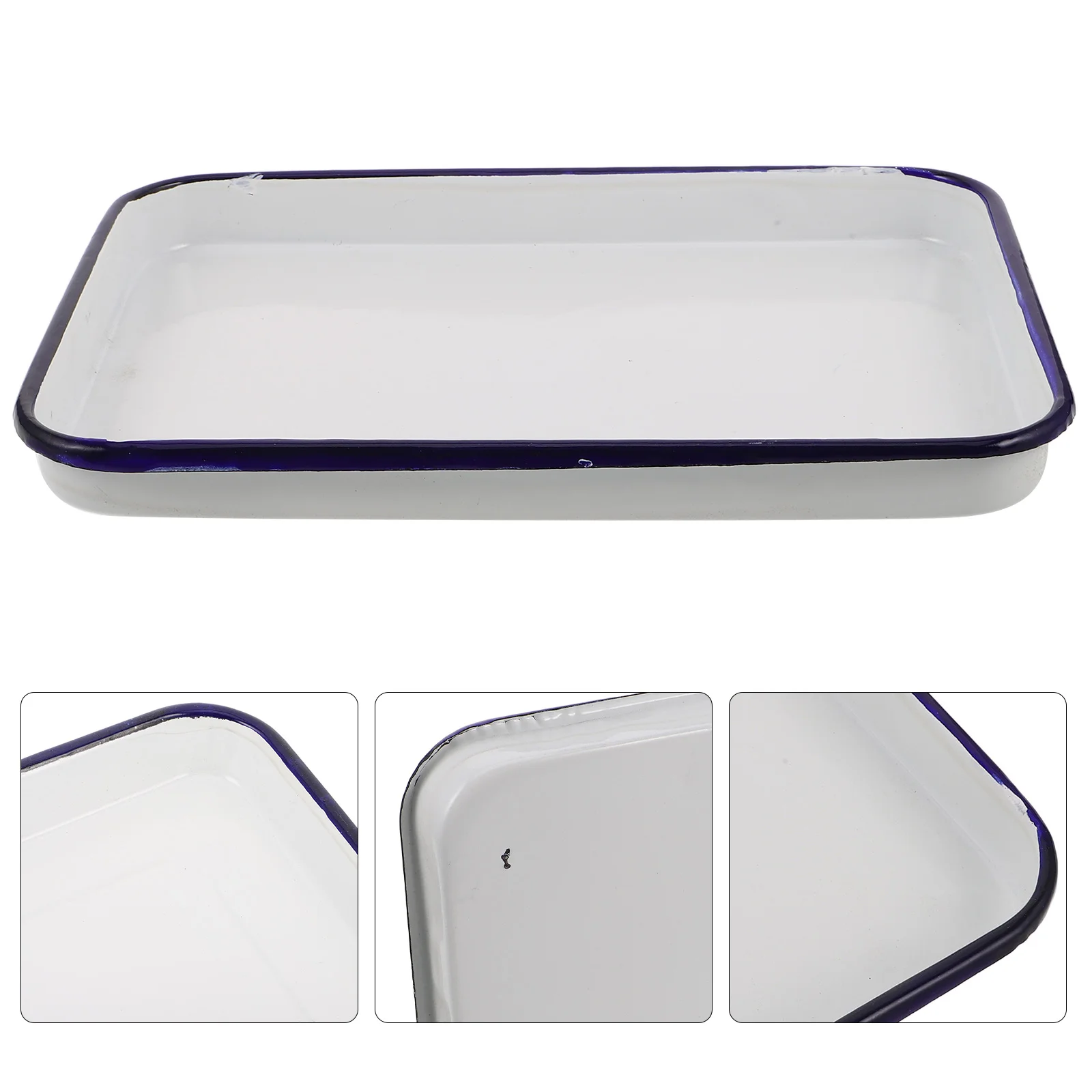 Enamel Baking Pan Dishes Enameled Roasting Plates Oven Chinese Style Small with Lid Rectangular Cake Roaster Saucepan
Enamel Baking Pan Dishes Enameled Roasting Plates Oven Chinese Style Small with Lid Rectangular Cake Roaster Saucepan