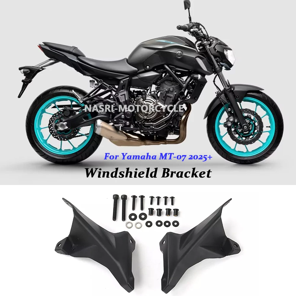Для Yamaha MT-07 MT07 2025 + аксессуары для мотоциклов, обтекатель лобового стекла, передний черный обтекатель, дефлектор, монтажный кронштейн
Для Yamaha MT-07 MT07 2025 + аксессуары для мотоциклов, обтекатель лобового стекла, передний черный обтекатель, дефлектор, монтажный кронштейн