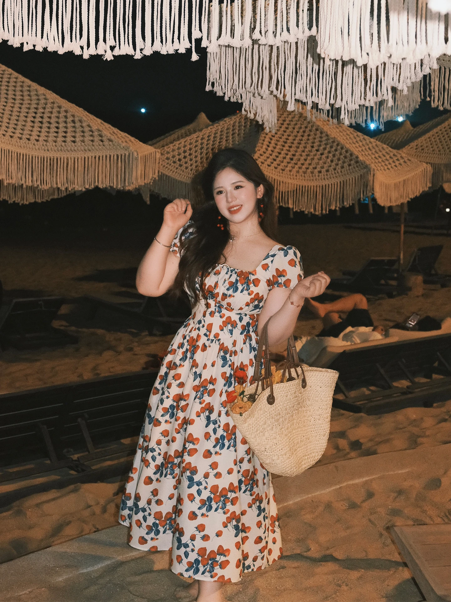 Sweet Vacation Style Print Dress Large Size Women's Retro Midi Skirt Berry Fruit Pattern Spring Summer Fashion Casual Dress
Sweet Vacation Style Print Dress Large Size Women's Retro Midi Skirt Berry Fruit Pattern Spring Summer Fashion Casual Dress