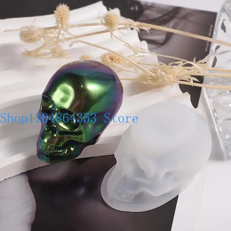 DIY Skull Crystal Epoxy Resin Mold Keychain Phone Pendant Silicone Mould Handmade Making Home Desktop Decoration
DIY Skull Crystal Epoxy Resin Mold Keychain Phone Pendant Silicone Mould Handmade Making Home Desktop Decoration