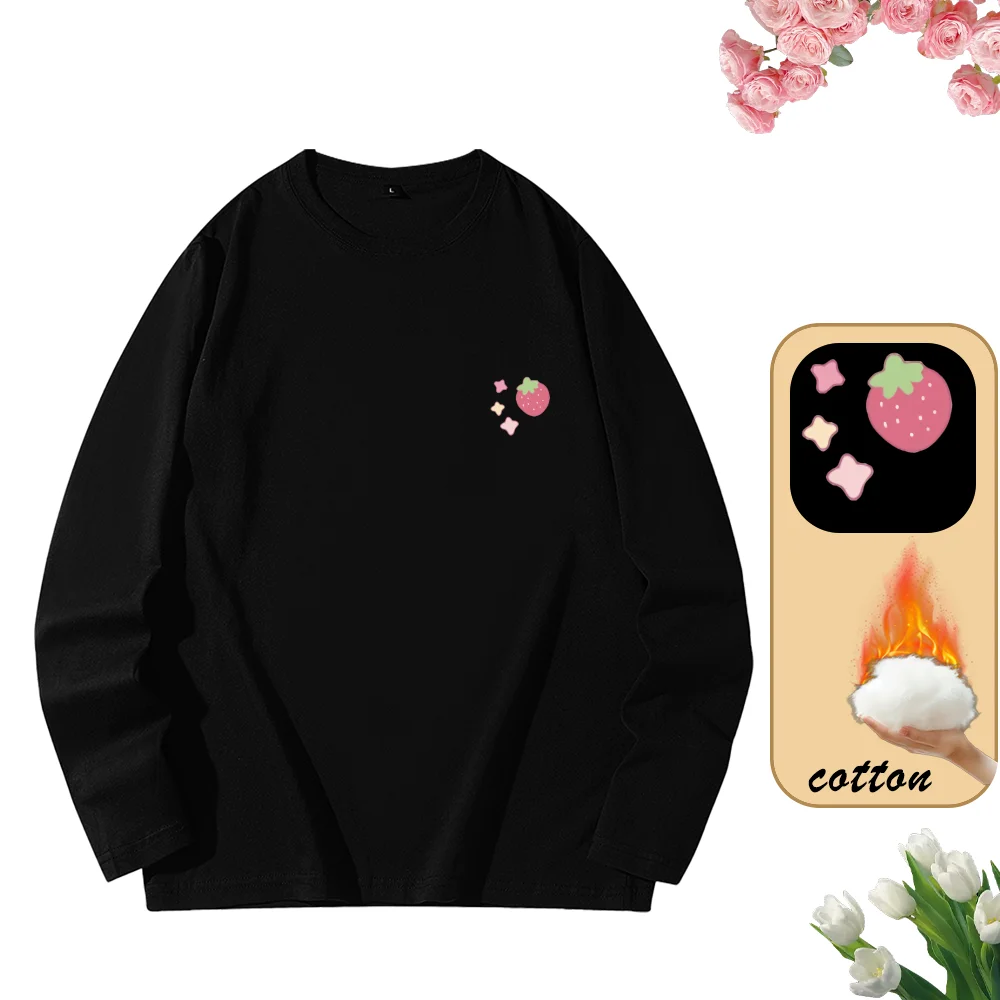 Street Sports Top Comfortable Autumn Top Outdoor Ladies' casual T-shirt European style Outdoor Winter top Cotton long sleeves
Street Sports Top Comfortable Autumn Top Outdoor Ladies' casual T-shirt European style Outdoor Winter top Cotton long sleeves