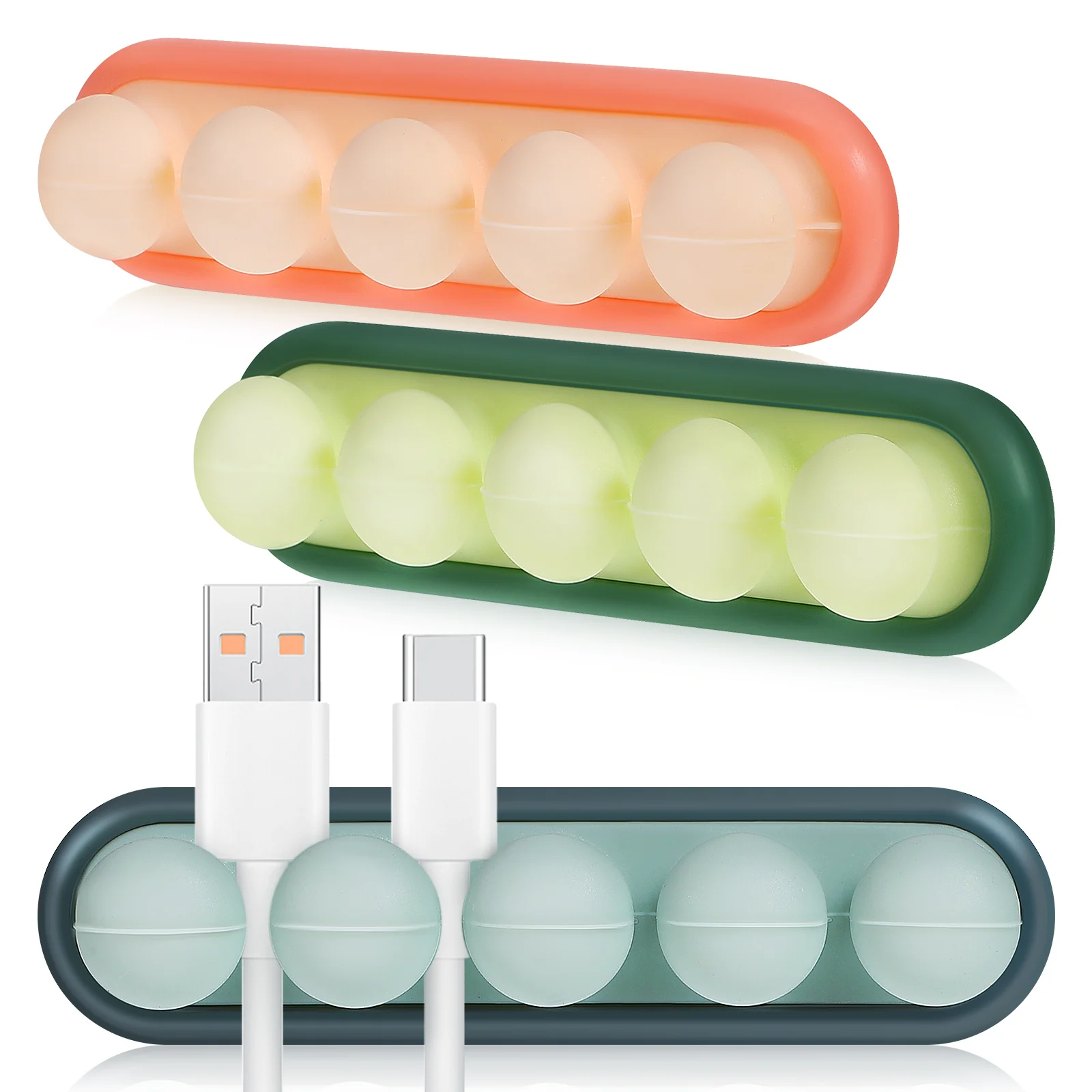 3 Pcs Desktop Cable ganizer Adhesive Clips Wire Crimping ganizers Silica Gel Power Cord Holder Matte Finish Strong Back Office
3 Pcs Desktop Cable ganizer Adhesive Clips Wire Crimping ganizers Silica Gel Power Cord Holder Matte Finish Strong Back Office