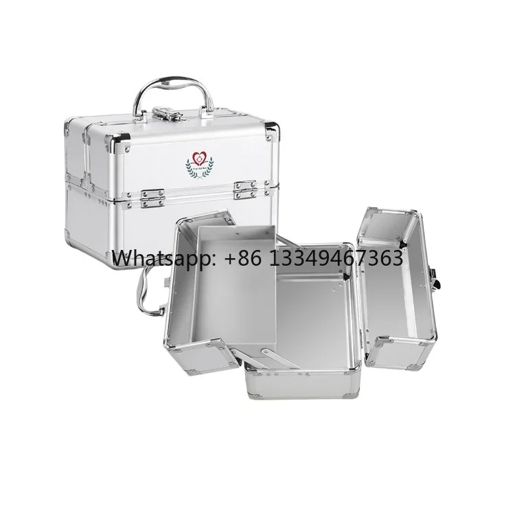 Best price 10" Aluminum Alloy Locking Portable Medicine First Aid Storage Box Without Shoulder Strap Double Open for Home and Tr
Best price 10" Aluminum Alloy Locking Portable Medicine First Aid Storage Box Without Shoulder Strap Double Open for Home and Tr