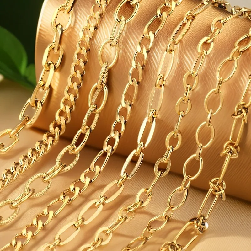 Yori Multi-style Stainless Steel Thick Chain Jewelry DIY Handmade Bracelet Necklace Jewelry Accessories Wholesale Making
Yori Multi-style Stainless Steel Thick Chain Jewelry DIY Handmade Bracelet Necklace Jewelry Accessories Wholesale Making