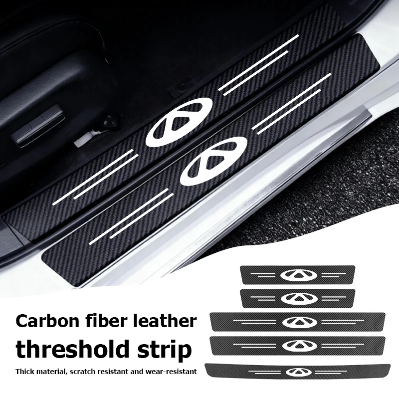 For Chery Car Logo Carbon Fiber Leather Door Sill Anti-Scratch Decorative Sticker Accessories Fulwin QQ Tiggo Amulet Elara T11
For Chery Car Logo Carbon Fiber Leather Door Sill Anti-Scratch Decorative Sticker Accessories Fulwin QQ Tiggo Amulet Elara T11