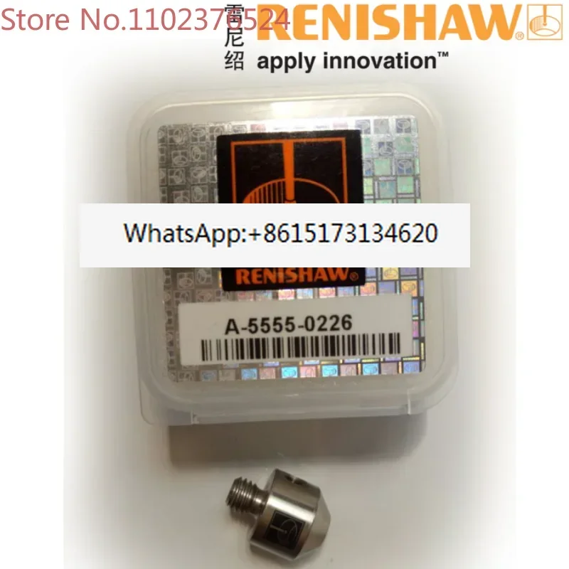 Renishaw genuine measuring needle accessory A-5555-0226 M5 to M2 thread adapter
Renishaw genuine measuring needle accessory A-5555-0226 M5 to M2 thread adapter