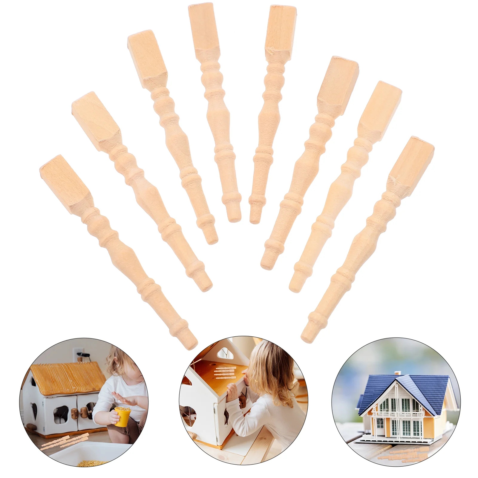 6 Pcs Mini Table Legs Small Adjustable Miniature Spindles Model Adornment Accessories Scene Decoration Child
6 Pcs Mini Table Legs Small Adjustable Miniature Spindles Model Adornment Accessories Scene Decoration Child