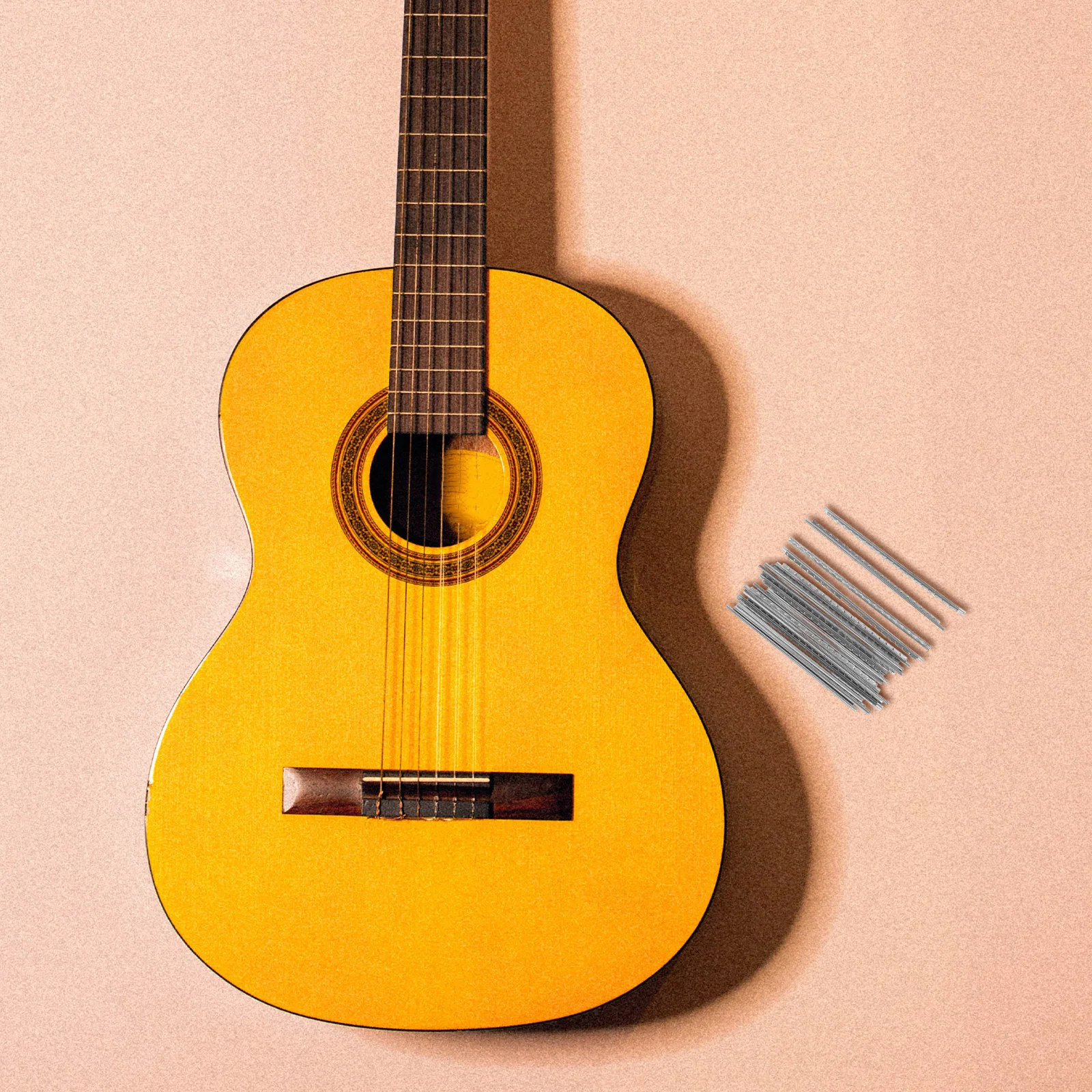 19 Pcs Copper Classical Frets Guitar Wires Scale Line Electric Acoustic Parts Supply
19 Pcs Copper Classical Frets Guitar Wires Scale Line Electric Acoustic Parts Supply