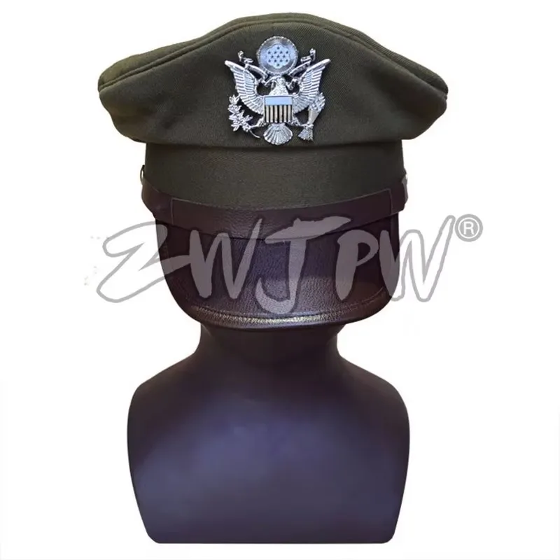 WWII WW2 US AirR Force AAF Officer Cap With Hat Silver Color Badge
WWII WW2 US AirR Force AAF Officer Cap With Hat Silver Color Badge