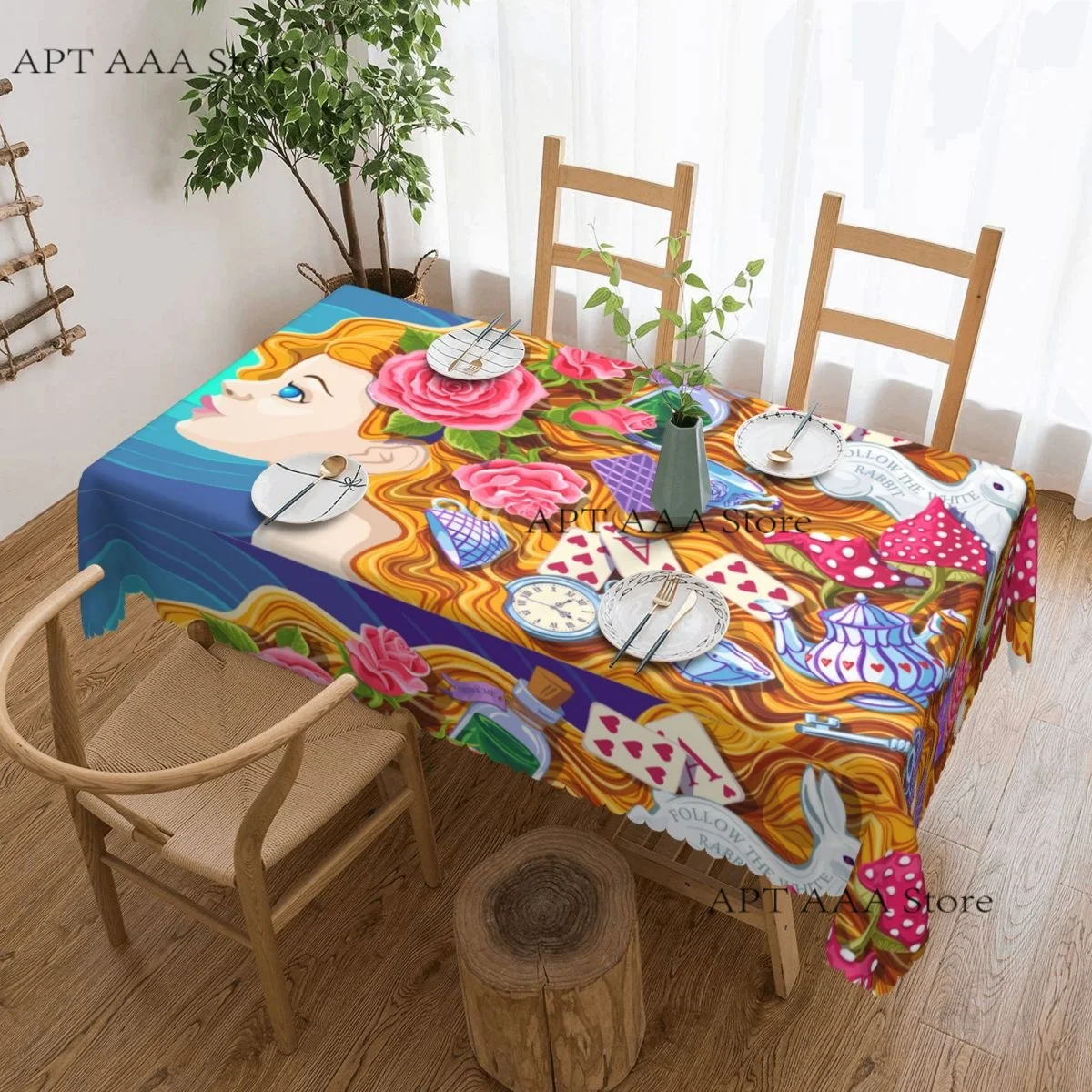 Скатерть для волос Wonderland Alice с розами, водонепроницаемая винтажная текстильная скатерть для вечеринки, 60 дюймов
Скатерть для волос Wonderland Alice с розами, водонепроницаемая винтажная текстильная скатерть для вечеринки, 60 дюймов