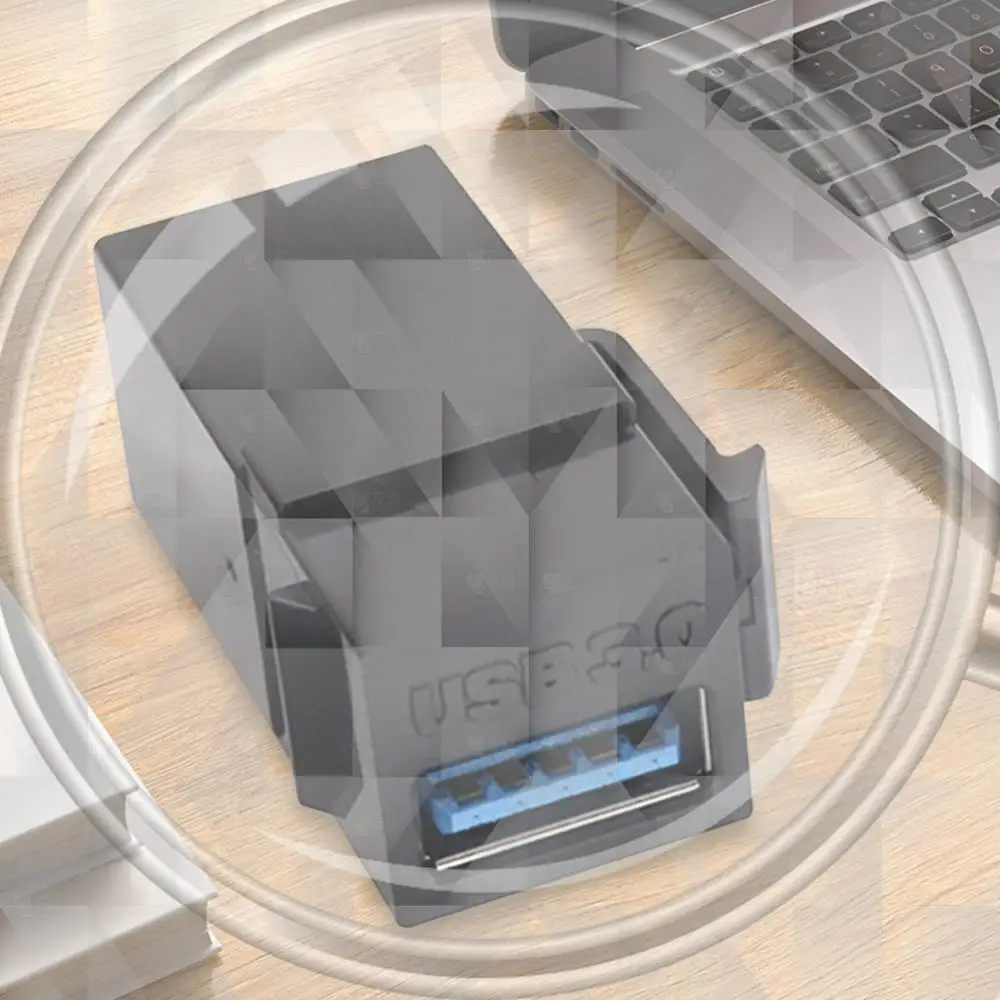 Female To Female Connector USB 3.0 Keystone Jack Inserts Connect Equipment with USB Port Snap-in Connector Socket Adapter Port
Female To Female Connector USB 3.0 Keystone Jack Inserts Connect Equipment with USB Port Snap-in Connector Socket Adapter Port