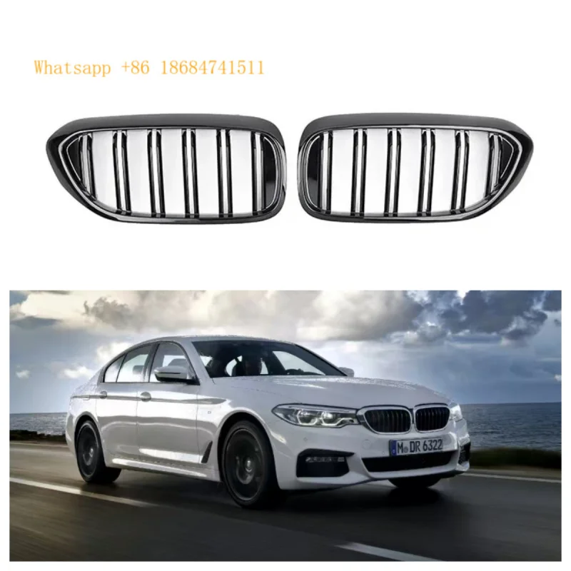 Glossy Black Rear Diffuser Lip & Front Grill 2018-2019-2020 5 Series G30 G38 MP Style Body Kit
Glossy Black Rear Diffuser Lip & Front Grill 2018-2019-2020 5 Series G30 G38 MP Style Body Kit