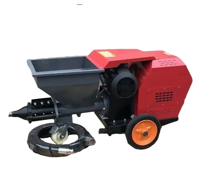220v Full Power and High Efficiency Electric Cement Mortar Plastering Machine
220v Full Power and High Efficiency Electric Cement Mortar Plastering Machine