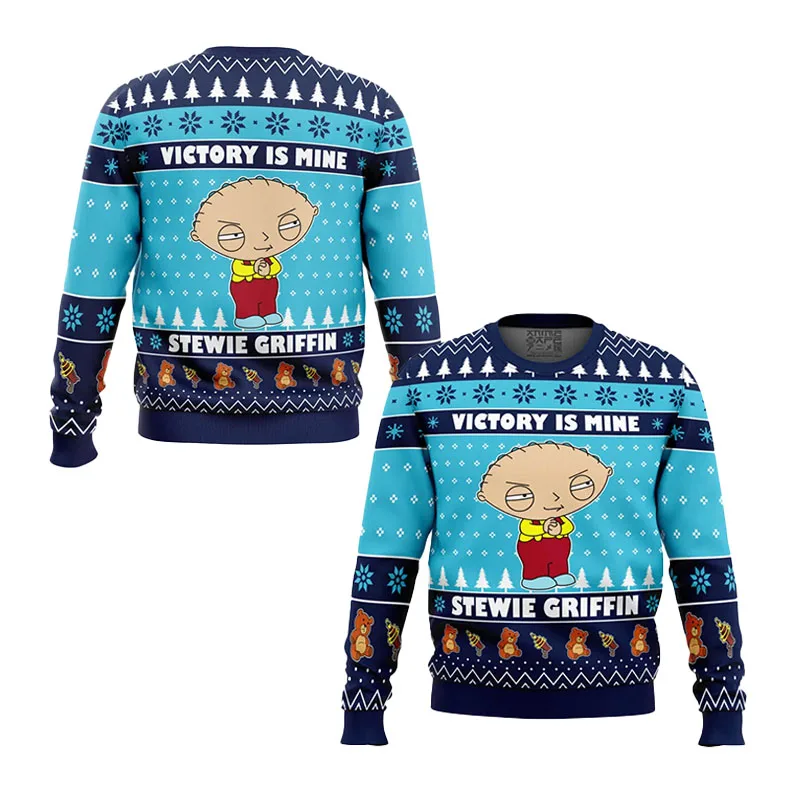Family Guy Ugly Christmas Sweater Classic Fashion Versatile Breathable Moisture Removal Suitable For Christmas Movie Night
Family Guy Ugly Christmas Sweater Classic Fashion Versatile Breathable Moisture Removal Suitable For Christmas Movie Night