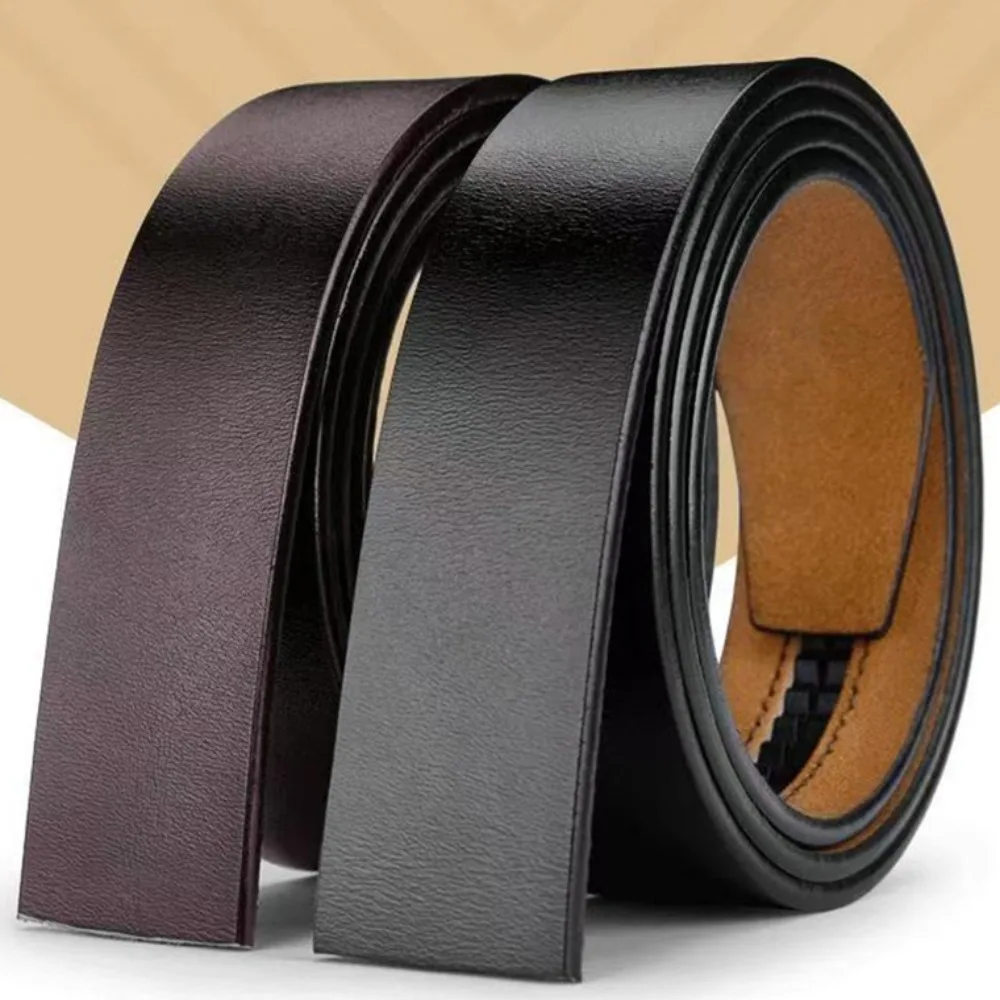 Men No Buckle 3.5cm Width Genuine Leather Belt Black Brown Plus Size 130 140 150 160 170cm Straps Without Automatic Buckle Belts
Men No Buckle 3.5cm Width Genuine Leather Belt Black Brown Plus Size 130 140 150 160 170cm Straps Without Automatic Buckle Belts