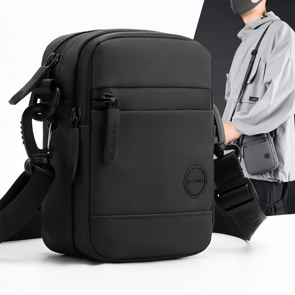 Men Mini Cross Body Messenger Shoulder Bag Multi-Purpose Nylon Male Cross body Waist Pack Hip Belt Bag Cell Mobile Phone Case
Men Mini Cross Body Messenger Shoulder Bag Multi-Purpose Nylon Male Cross body Waist Pack Hip Belt Bag Cell Mobile Phone Case