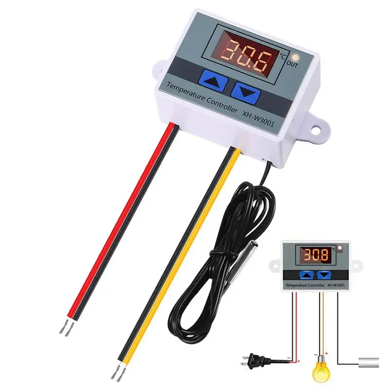 XH-W3001 DC12V цифровой светодиодный регулятор температуры термостат переключатель управления с водонепроницаемым диапазоном зонда-50-110C
XH-W3001 DC12V цифровой светодиодный регулятор температуры термостат переключатель управления с водонепроницаемым диапазоном зонда-50-110C