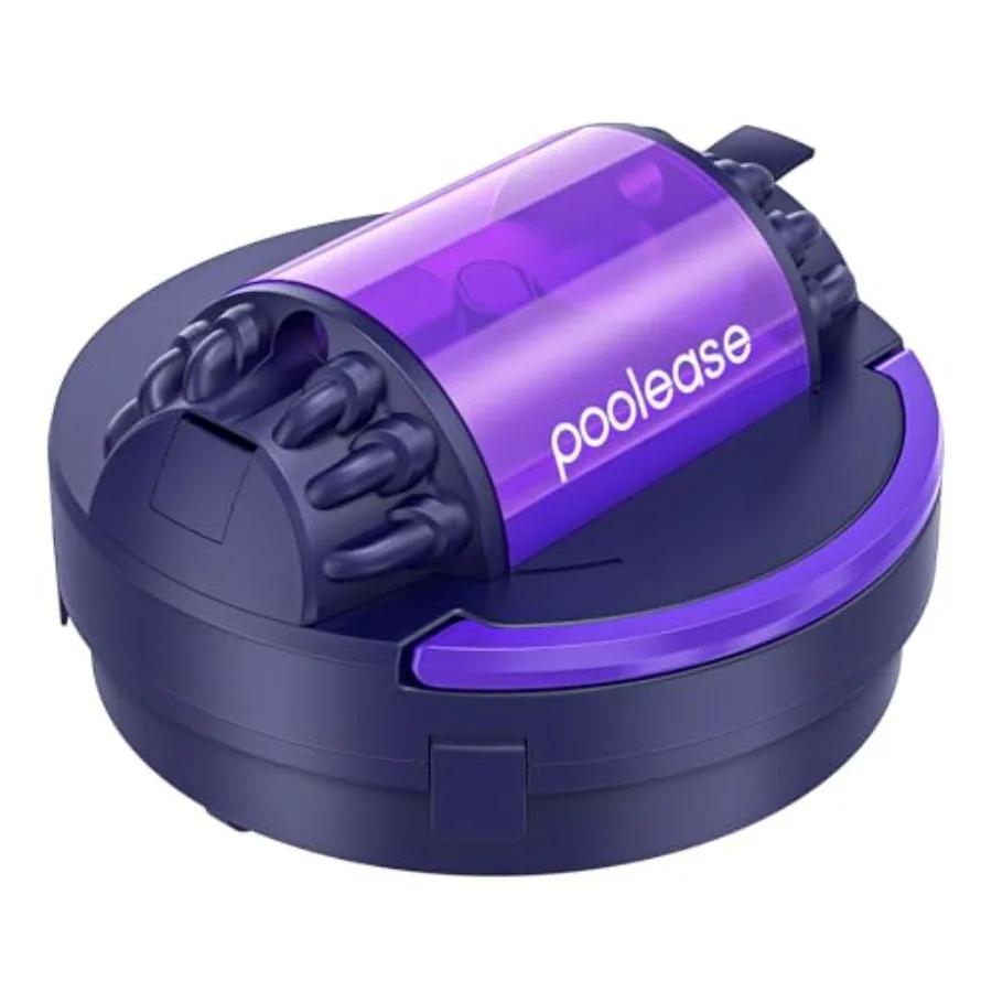 Cordless Robotic Pool Vacuum for inground and above-ground flat pools ABS plastic body black-gray color 45W dual-motor suction
Cordless Robotic Pool Vacuum for inground and above-ground flat pools ABS plastic body black-gray color 45W dual-motor suction
