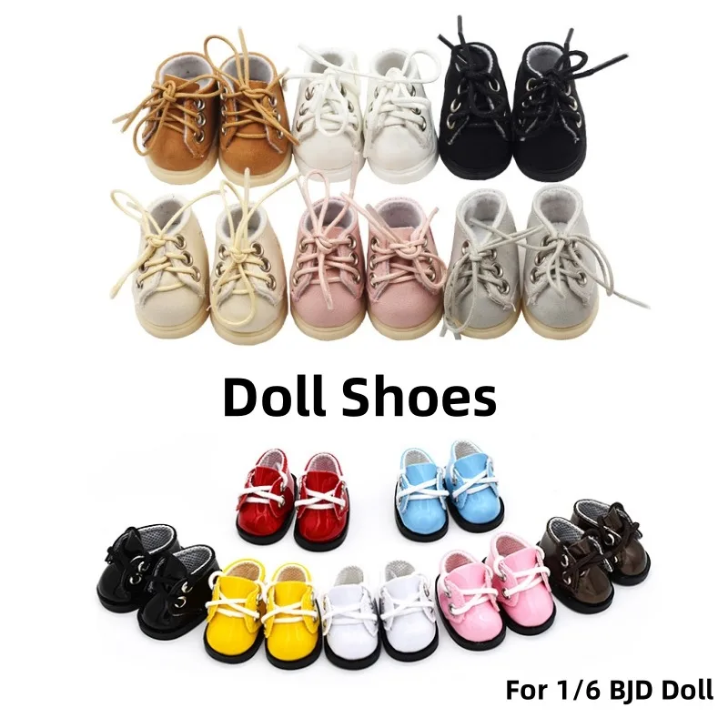 1 Pair Doll Shoes For 1/6 BJD Doll Accessories Casual Wear Shoes Canvas PU Shoe Lace up Fashion Sneakers DIY 30cm Dolls Gift
1 Pair Doll Shoes For 1/6 BJD Doll Accessories Casual Wear Shoes Canvas PU Shoe Lace up Fashion Sneakers DIY 30cm Dolls Gift