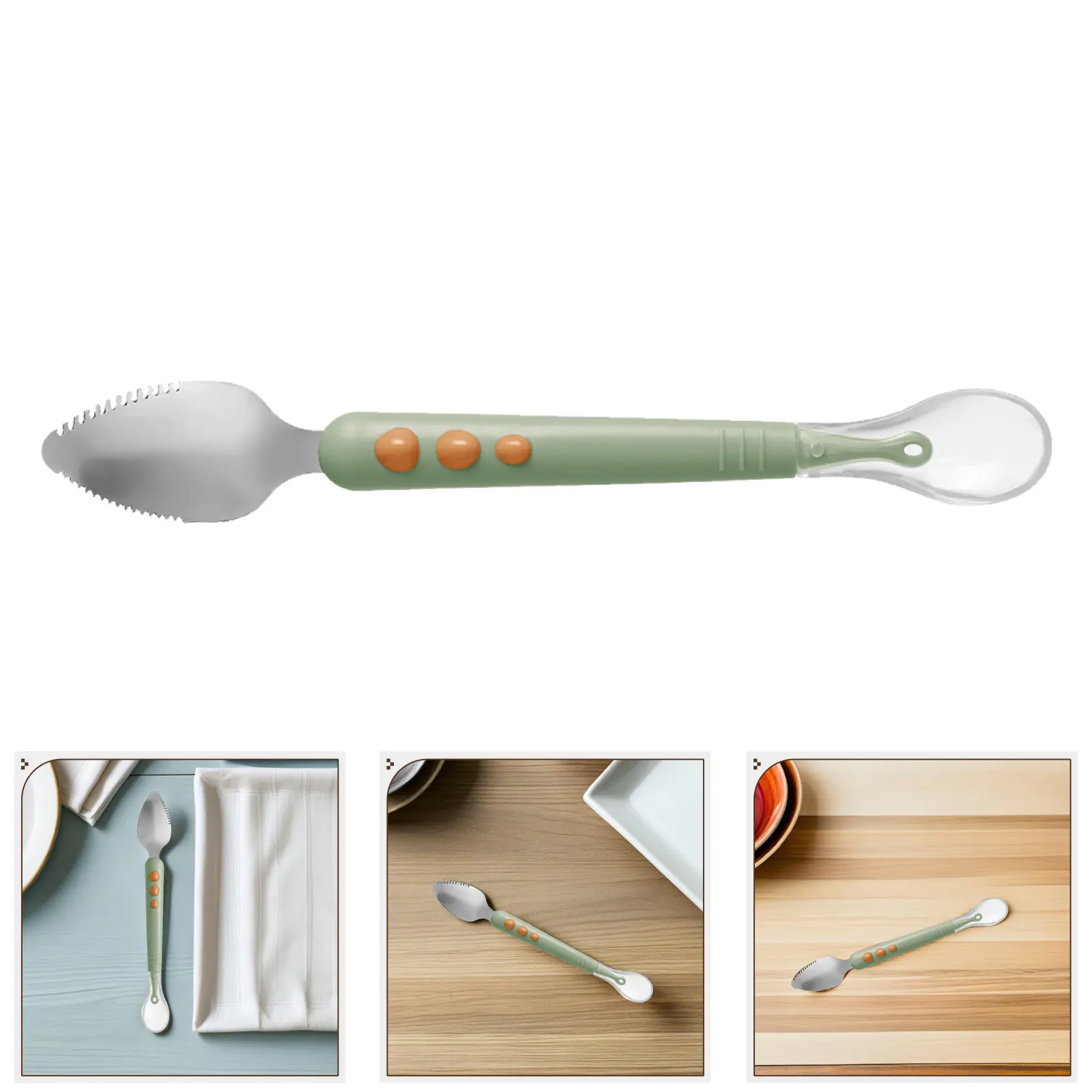 Double Head Baby Silicone Food Spoon Fruit Puree Scraping Infant Feeding Spoon Safe Comfortable Baby Feeding Tools
Double Head Baby Silicone Food Spoon Fruit Puree Scraping Infant Feeding Spoon Safe Comfortable Baby Feeding Tools