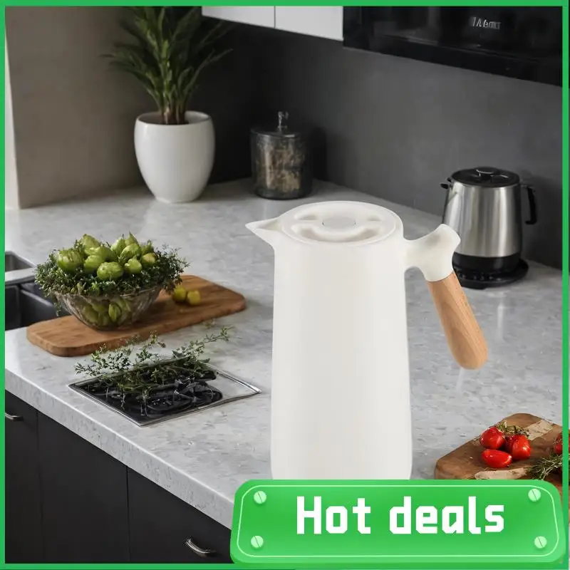 AC62-1L Glass Liner Vacuum Flask Hot Water Jug Home Office Insulation Leakproof Hot Water Pot For Coffee Tea Thermal
AC62-1L Glass Liner Vacuum Flask Hot Water Jug Home Office Insulation Leakproof Hot Water Pot For Coffee Tea Thermal