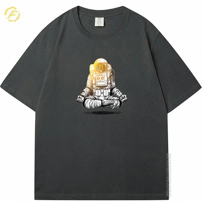Bitcoin Cotton Tshirt Man To The Moon Crypto 2025 Hot Chill Astronaut Oversized T-Shirt Ropa De Hombre Top Y2K Men's T Shirts
Bitcoin Cotton Tshirt Man To The Moon Crypto 2025 Hot Chill Astronaut Oversized T-Shirt Ropa De Hombre Top Y2K Men's T Shirts