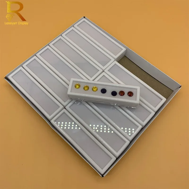 Jewelry Diamond Display Box Gemstone Storage Case With Soft Pad Stone Organizer Earrings Ring Jewelry Container Gift Box 6Pcs
Jewelry Diamond Display Box Gemstone Storage Case With Soft Pad Stone Organizer Earrings Ring Jewelry Container Gift Box 6Pcs