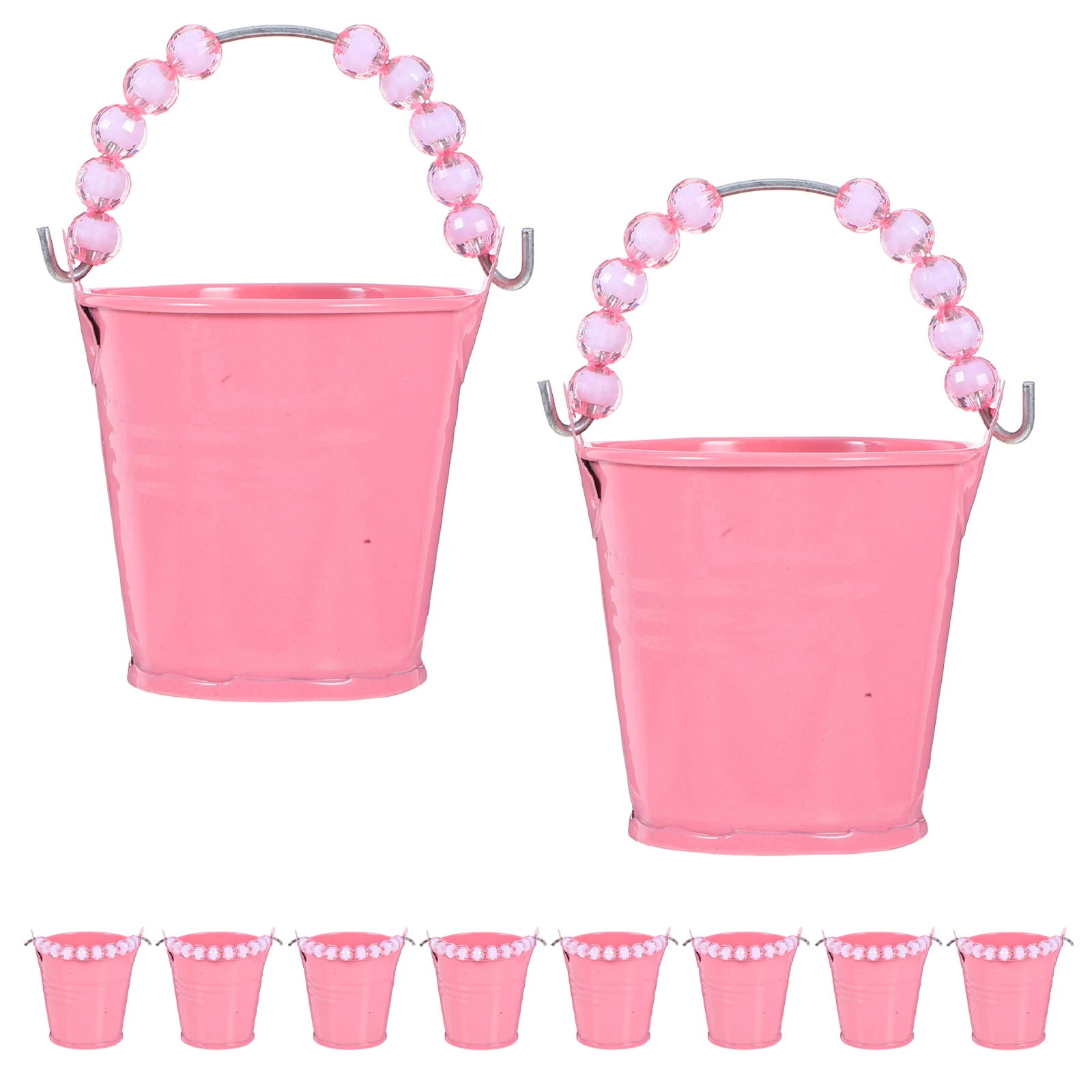 6 Pcs Color Small Iron Bucket Mini Metal Pails Beaded H Party Favor Halloween Trick Treat Non Waterproof Craft Decorative
6 Pcs Color Small Iron Bucket Mini Metal Pails Beaded H Party Favor Halloween Trick Treat Non Waterproof Craft Decorative