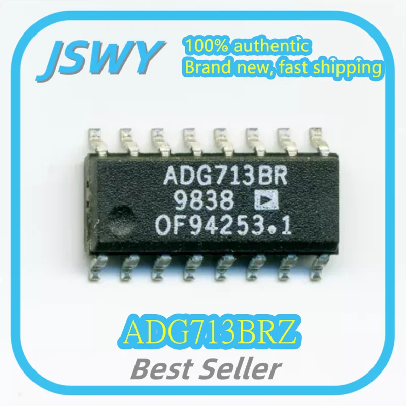 (1/10 pcs) ADG713BRZ ADG713 SOP-16 Analog Switch Brand New Genuine Fast Shipping Authentic Product
(1/10 pcs) ADG713BRZ ADG713 SOP-16 Analog Switch Brand New Genuine Fast Shipping Authentic Product