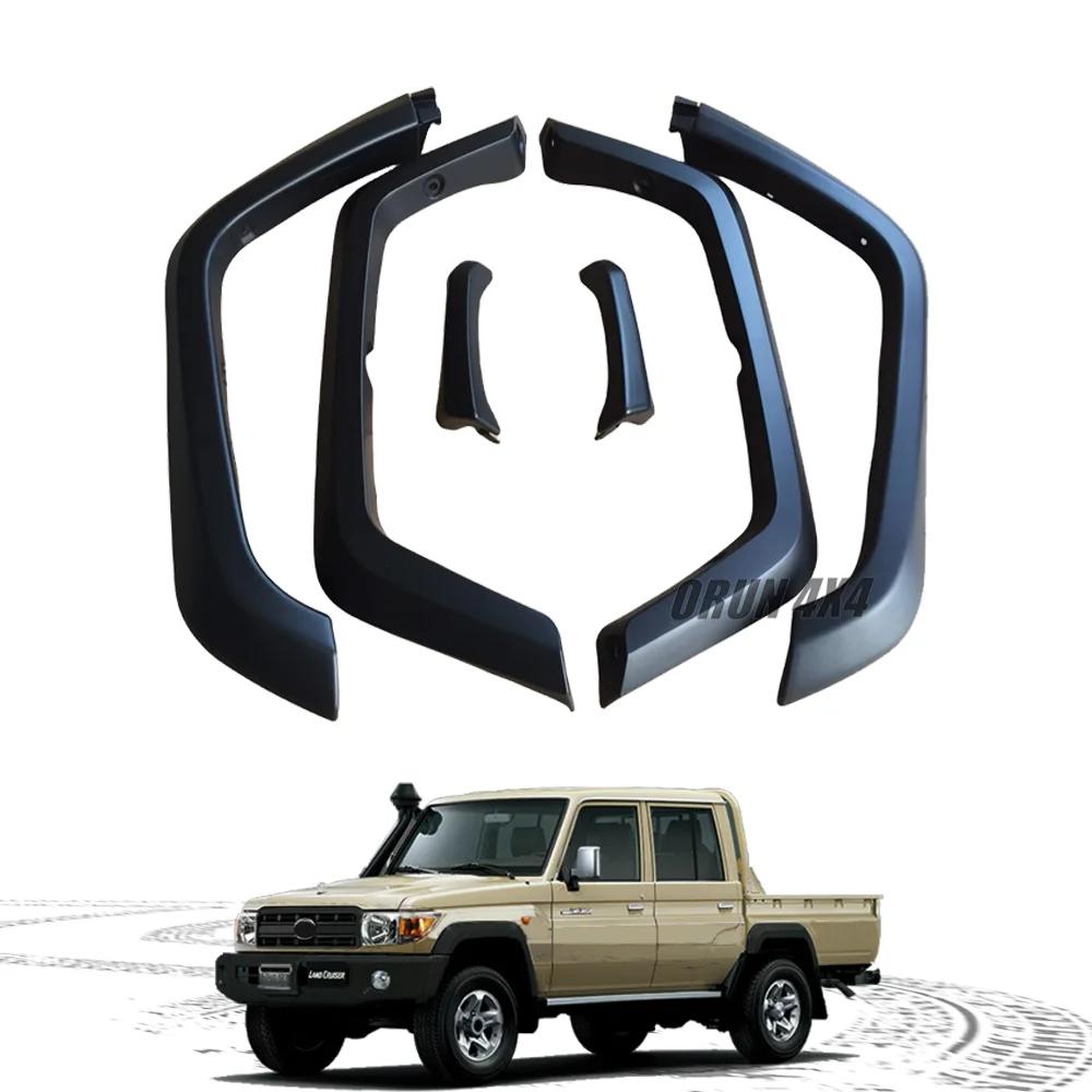 Modification Car Wheel Arch Extensions Mud Trim Cover Fender Flare for Land Cruiser LC 70 75 76 79 2007+
Modification Car Wheel Arch Extensions Mud Trim Cover Fender Flare for Land Cruiser LC 70 75 76 79 2007+