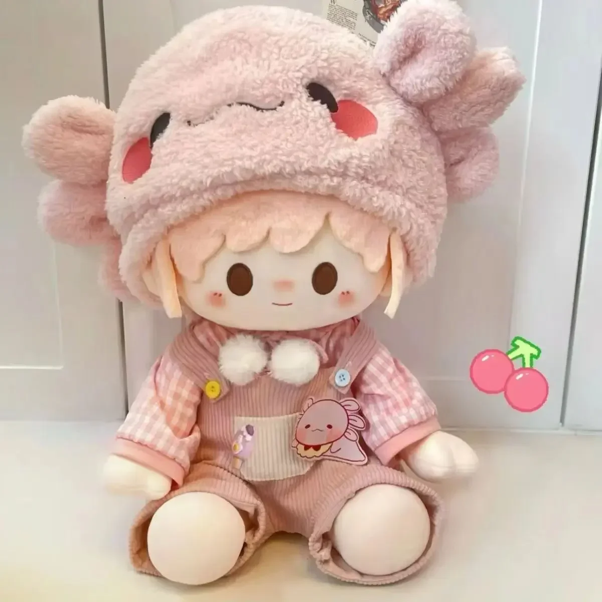 Cute Suspender Trousers Clothes Jumpsuit Sitting Posture Plush Doll Dress Up Clothes Clothing Cosplay Costume 40cm
Cute Suspender Trousers Clothes Jumpsuit Sitting Posture Plush Doll Dress Up Clothes Clothing Cosplay Costume 40cm