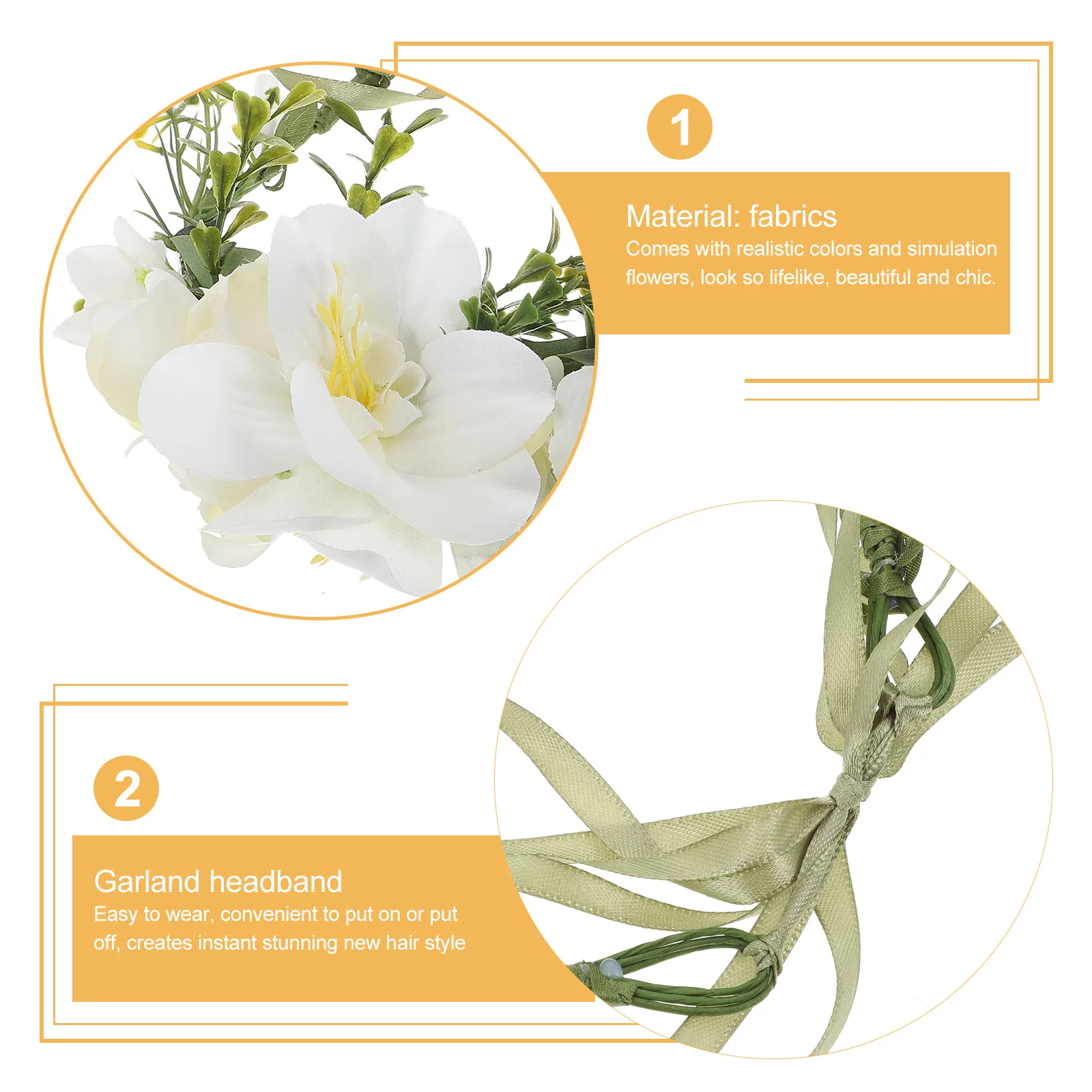 Flower Headband Lightweight Bridal Floral Hairband for Wedding Party Pregnant Women Photo Shoot Flower Headband
Flower Headband Lightweight Bridal Floral Hairband for Wedding Party Pregnant Women Photo Shoot Flower Headband