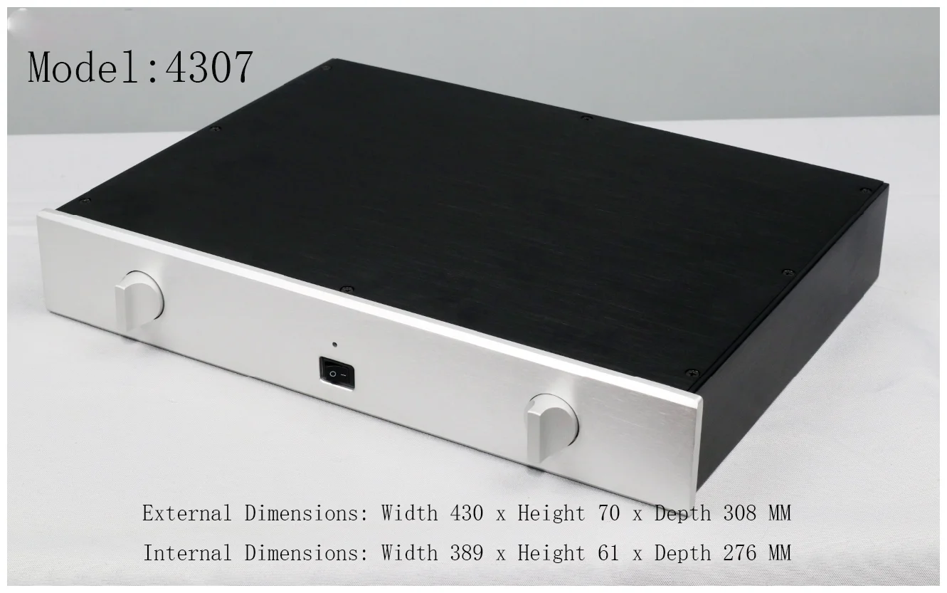 Weiliang Audio 4307, предусилитель, полная версия, полностью алюминиевый профиль, корпус корпуса предусилителя из алюминиевого сплава
Weiliang Audio 4307, предусилитель, полная версия, полностью алюминиевый профиль, корпус корпуса предусилителя из алюминиевого сплава