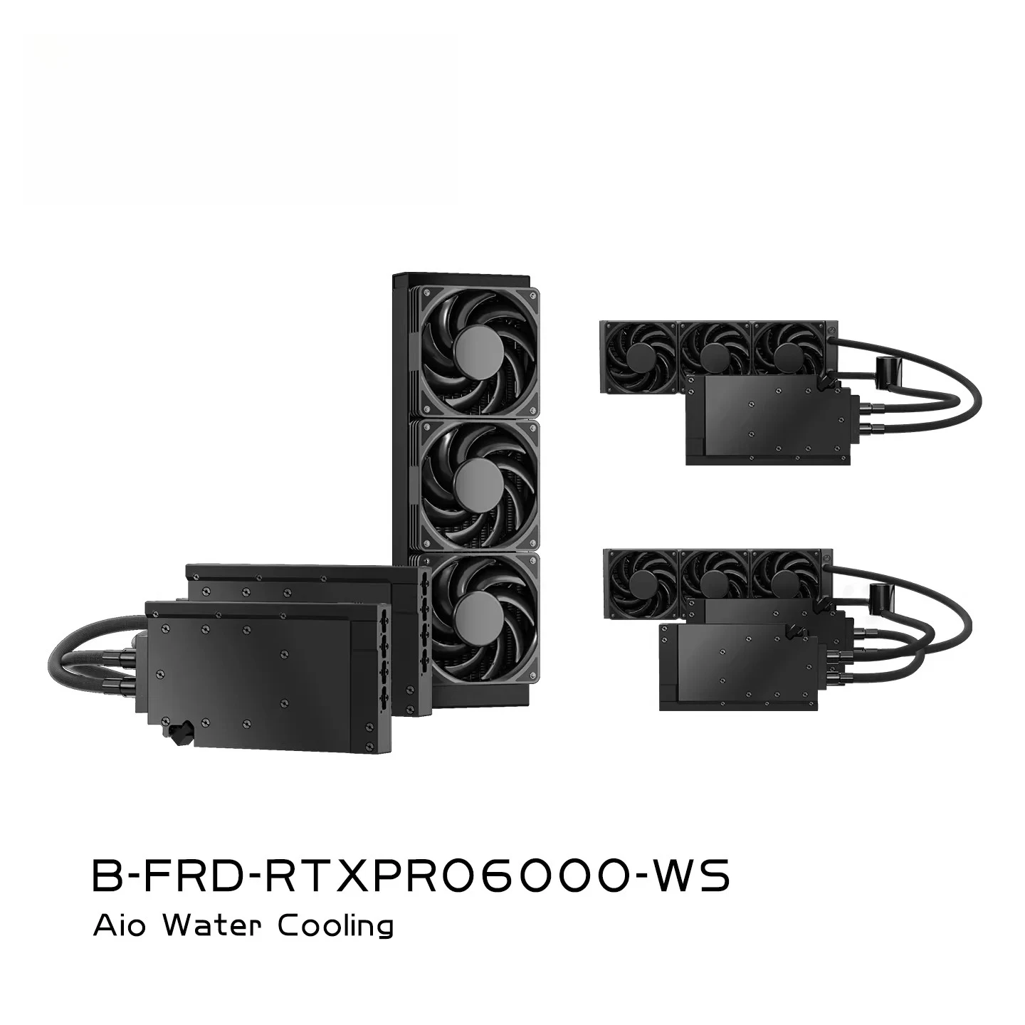 Integrated GPU Water Cooling Kit For NVIDIA RTX Pro 6000 Blackwell Workstation / RTX Pro 6000 Blackwell Server Edition
Integrated GPU Water Cooling Kit For NVIDIA RTX Pro 6000 Blackwell Workstation / RTX Pro 6000 Blackwell Server Edition