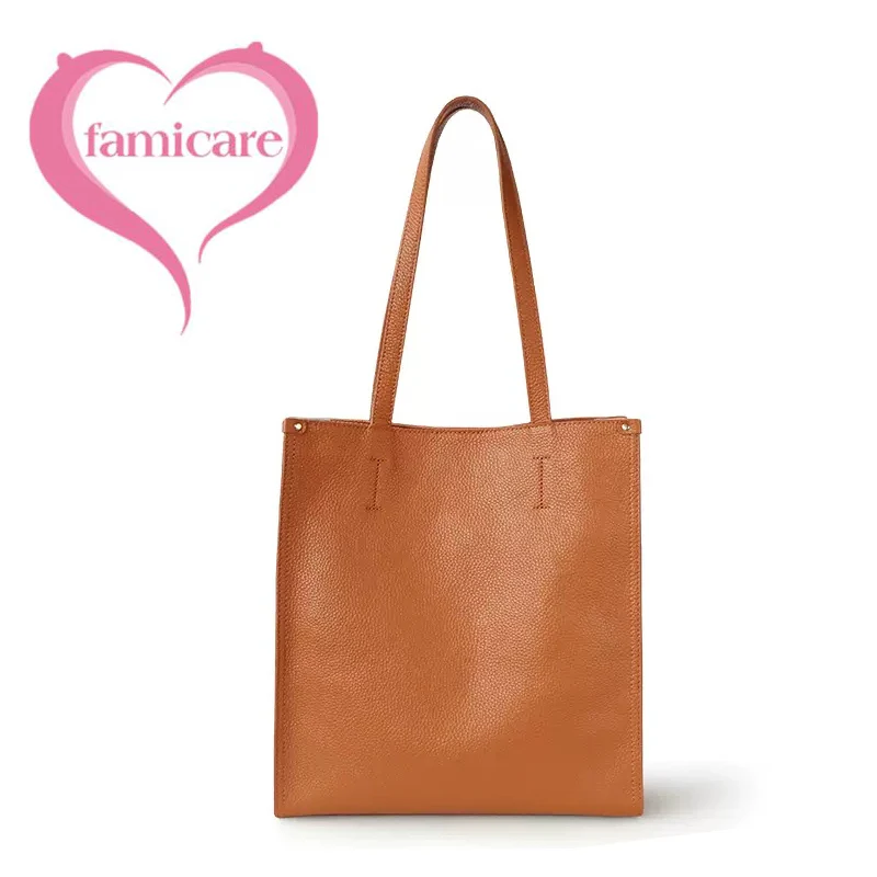 Female Luxury Genuine Leather Tote Bags Lady Simple Large Capacity Handbag Classic Solid Color Women Commute Shoulder Bag New
Female Luxury Genuine Leather Tote Bags Lady Simple Large Capacity Handbag Classic Solid Color Women Commute Shoulder Bag New