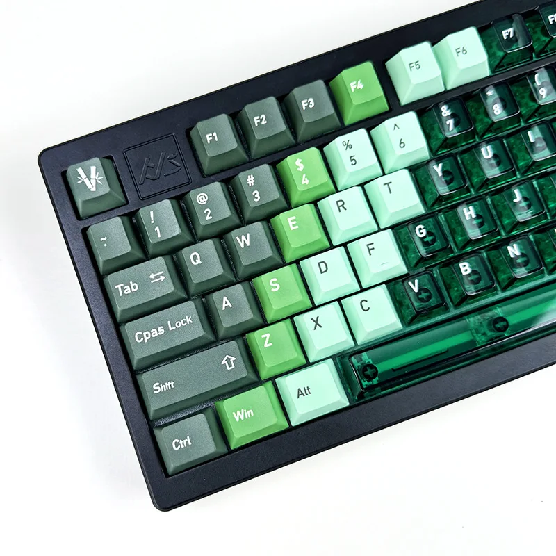 Malachite green (small full set) mechanical keyboard PC + PBT double spell keycap - original height 154 keys
Malachite green (small full set) mechanical keyboard PC + PBT double spell keycap - original height 154 keys