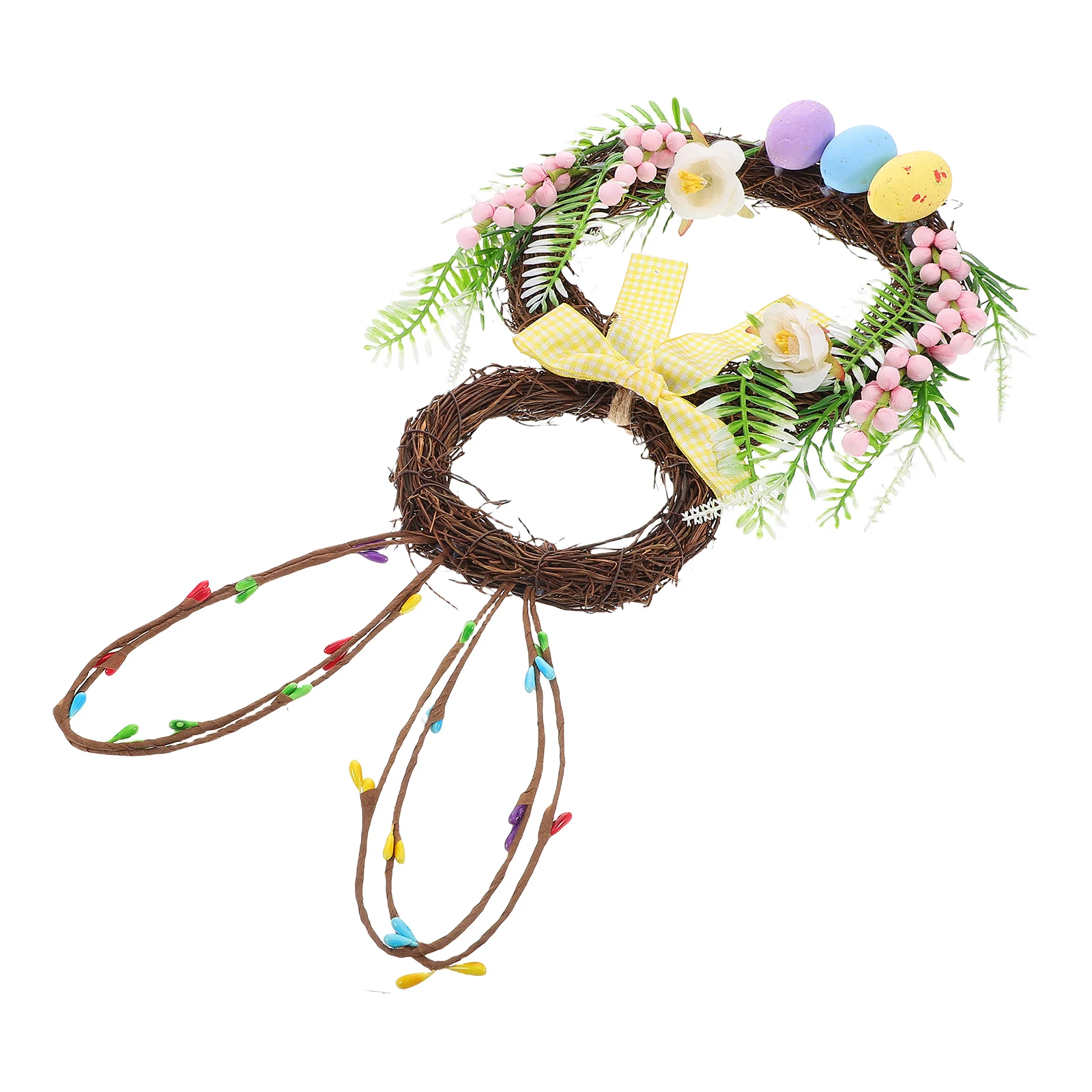 Easter Bunny Wreath Home Decor Artificial Rabbit Spring Outdoor Door Wreaths Front Hanging Supplies Flower Rattan
Easter Bunny Wreath Home Decor Artificial Rabbit Spring Outdoor Door Wreaths Front Hanging Supplies Flower Rattan
