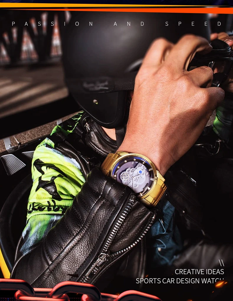 Luxury Men Watch Male Quartz Wristwatch Black Blue Gold Skeleton Hollow Dial Stainless Steel Reloj Business Man Steampunk Clock
Luxury Men Watch Male Quartz Wristwatch Black Blue Gold Skeleton Hollow Dial Stainless Steel Reloj Business Man Steampunk Clock