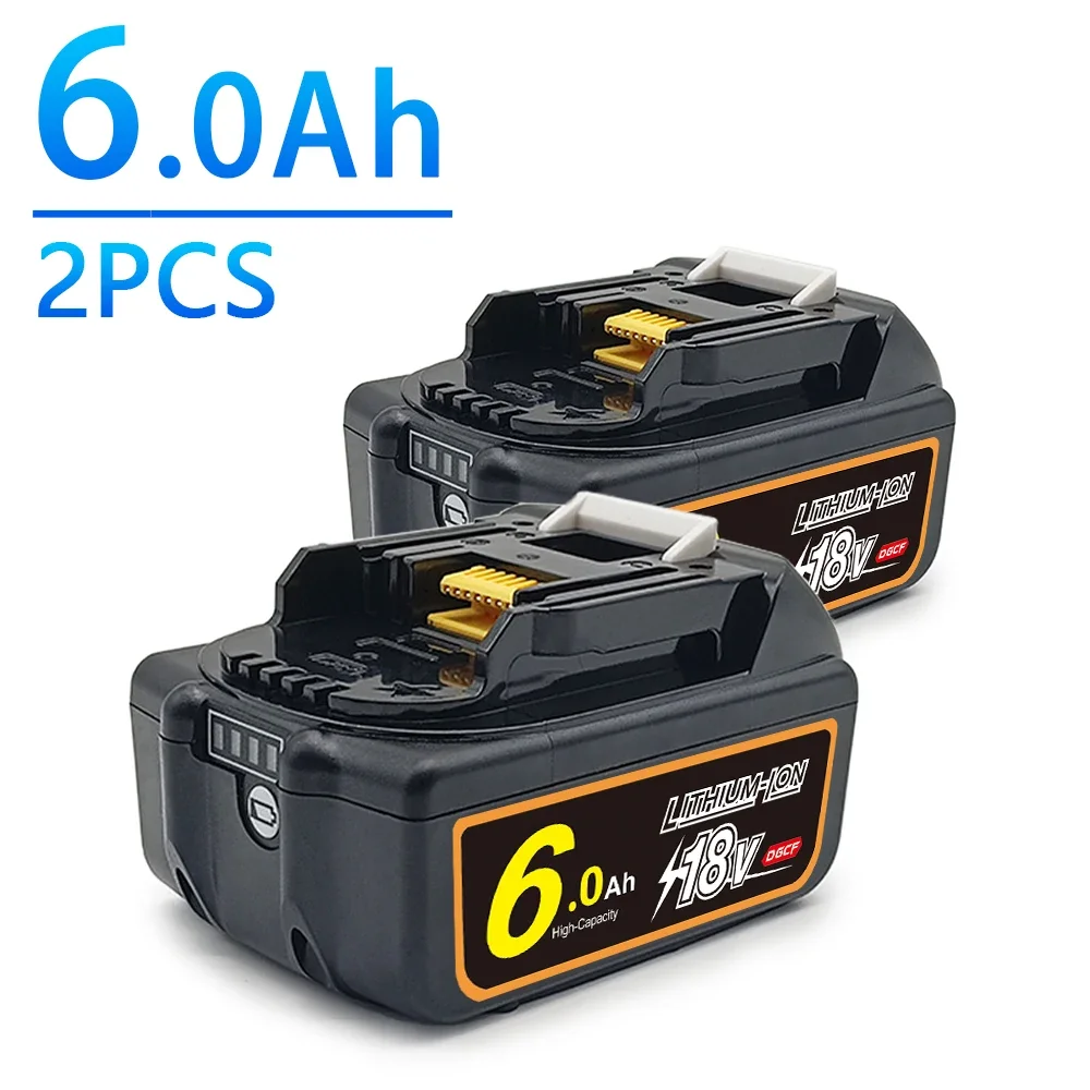 18V Rechargeable Power Tools Battery BL1860 BL1850B BL1850 BL1840 BL1830 BL1820 BL1815 LXT-400 For Makita Replacement Battery
18V Rechargeable Power Tools Battery BL1860 BL1850B BL1850 BL1840 BL1830 BL1820 BL1815 LXT-400 For Makita Replacement Battery