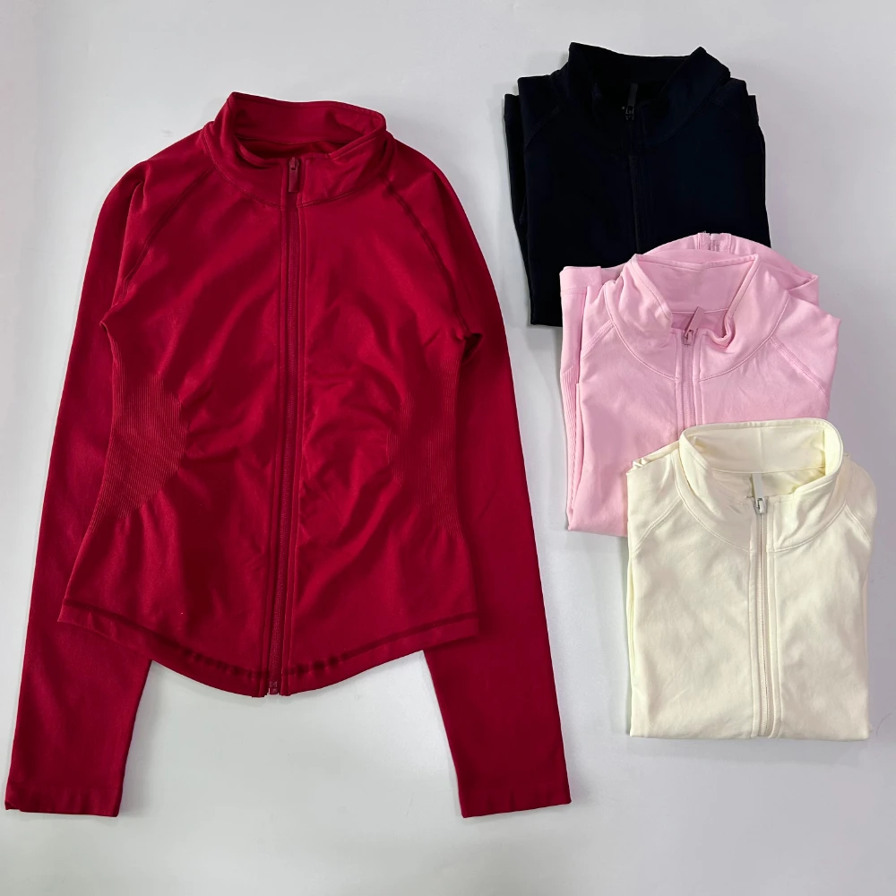 Dynamic Zippy Sports Jackets Seamless Long sleeve Zip Fitness Yoga Shirt Warm Gym Top Activewear Running Coats Workout Clothes
Dynamic Zippy Sports Jackets Seamless Long sleeve Zip Fitness Yoga Shirt Warm Gym Top Activewear Running Coats Workout Clothes