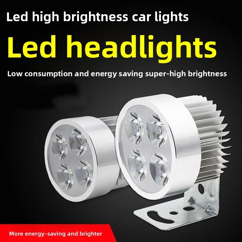 4 LED External Spotlight Waterproof High Bright Auxiliary Driving Lamp for Motorcycle Scooter ATV Off Road Lighting
4 LED External Spotlight Waterproof High Bright Auxiliary Driving Lamp for Motorcycle Scooter ATV Off Road Lighting