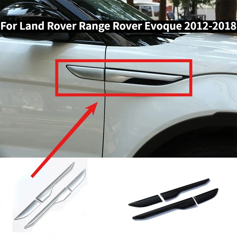 Fender Side Air Vent Outlet Cover Trim Decorative Sticker Glossy Black Car Accessory for Land Rover Range Rover Evoque 2012-2018
Fender Side Air Vent Outlet Cover Trim Decorative Sticker Glossy Black Car Accessory for Land Rover Range Rover Evoque 2012-2018