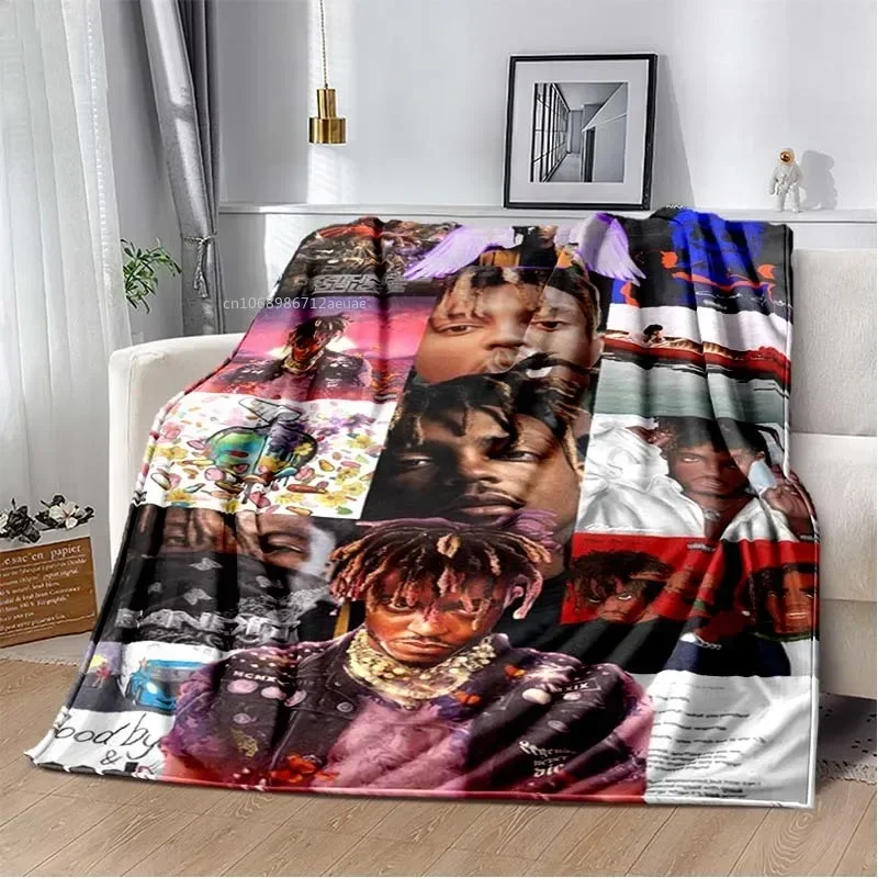 Album Rapper Juice Wrld 999 Blanket Poster Art Printed Flannel Blanket Soft Bedspread Sofa Warming Cover Gift for Music Fans
Album Rapper Juice Wrld 999 Blanket Poster Art Printed Flannel Blanket Soft Bedspread Sofa Warming Cover Gift for Music Fans