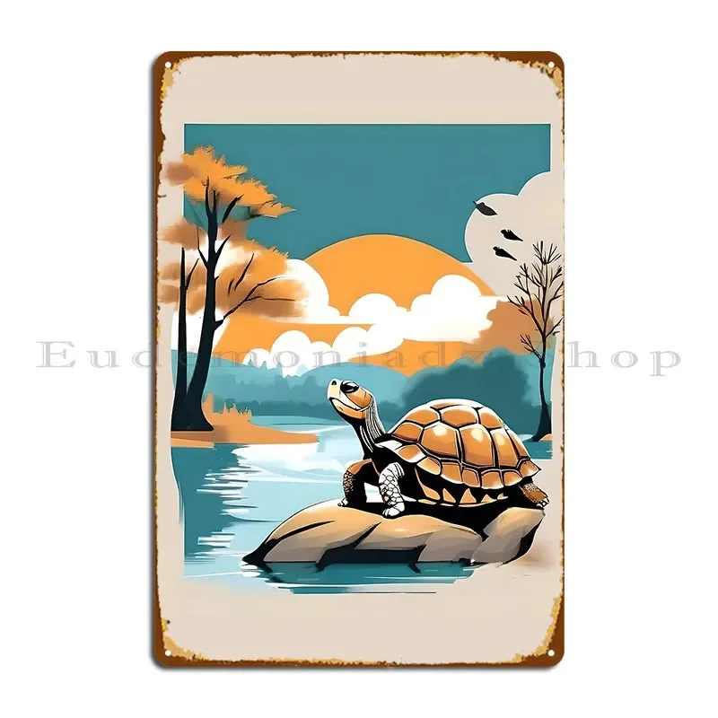 A Comtemplating Zen Tortoise Metal Sign Wall Cave Decoration Customized Wall Decor Decoration Tin Sign Poster
A Comtemplating Zen Tortoise Metal Sign Wall Cave Decoration Customized Wall Decor Decoration Tin Sign Poster